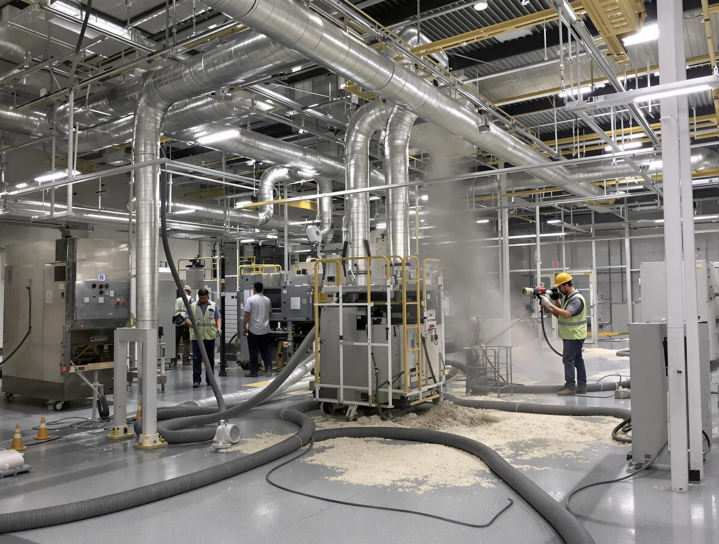 Heavy-duty industrial duct cleaning by Innsbrook Air Duct Cleaning in Innsbrook