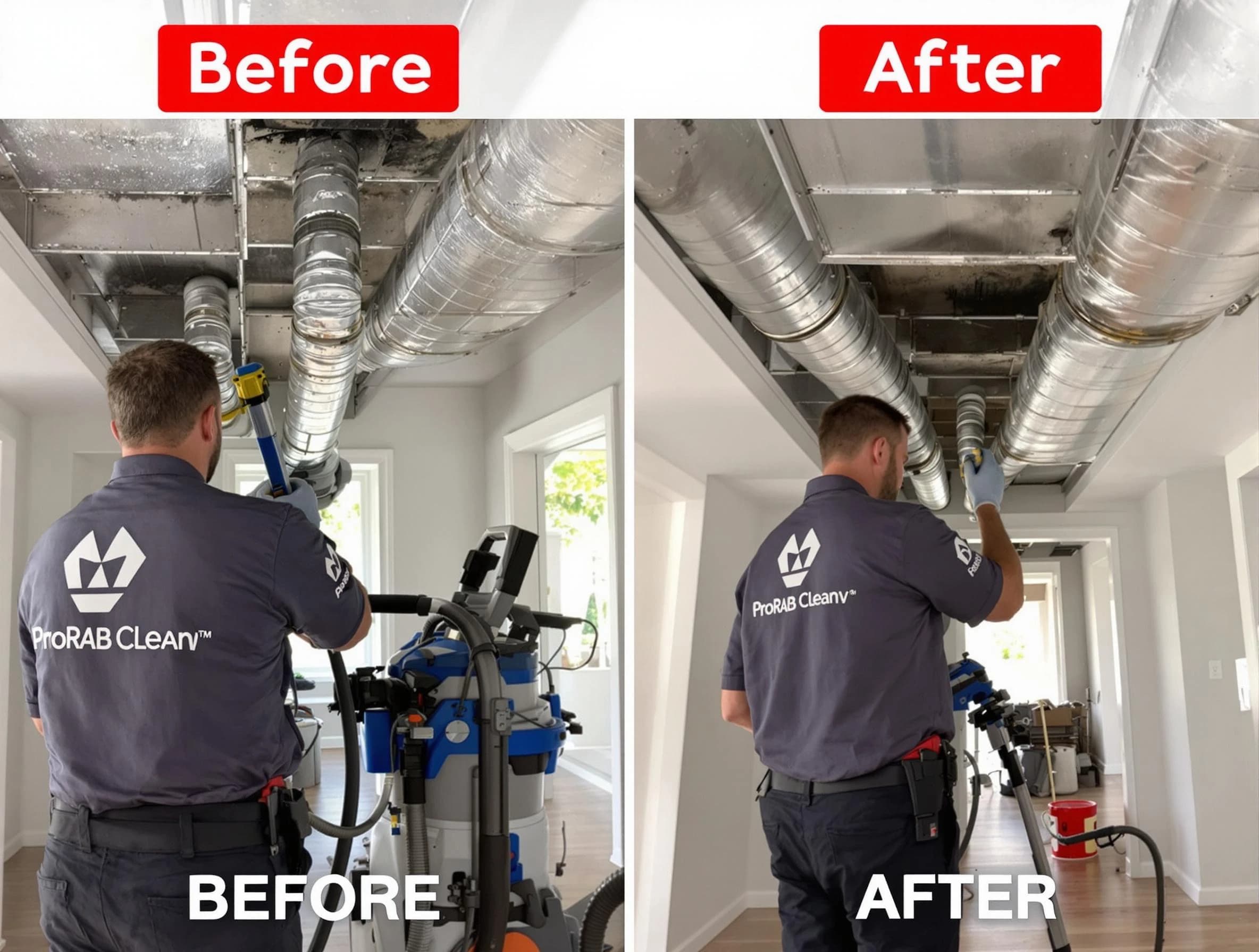 Innsbrook Air Duct Cleaning expert performing thorough residential duct cleaning in a Innsbrook home