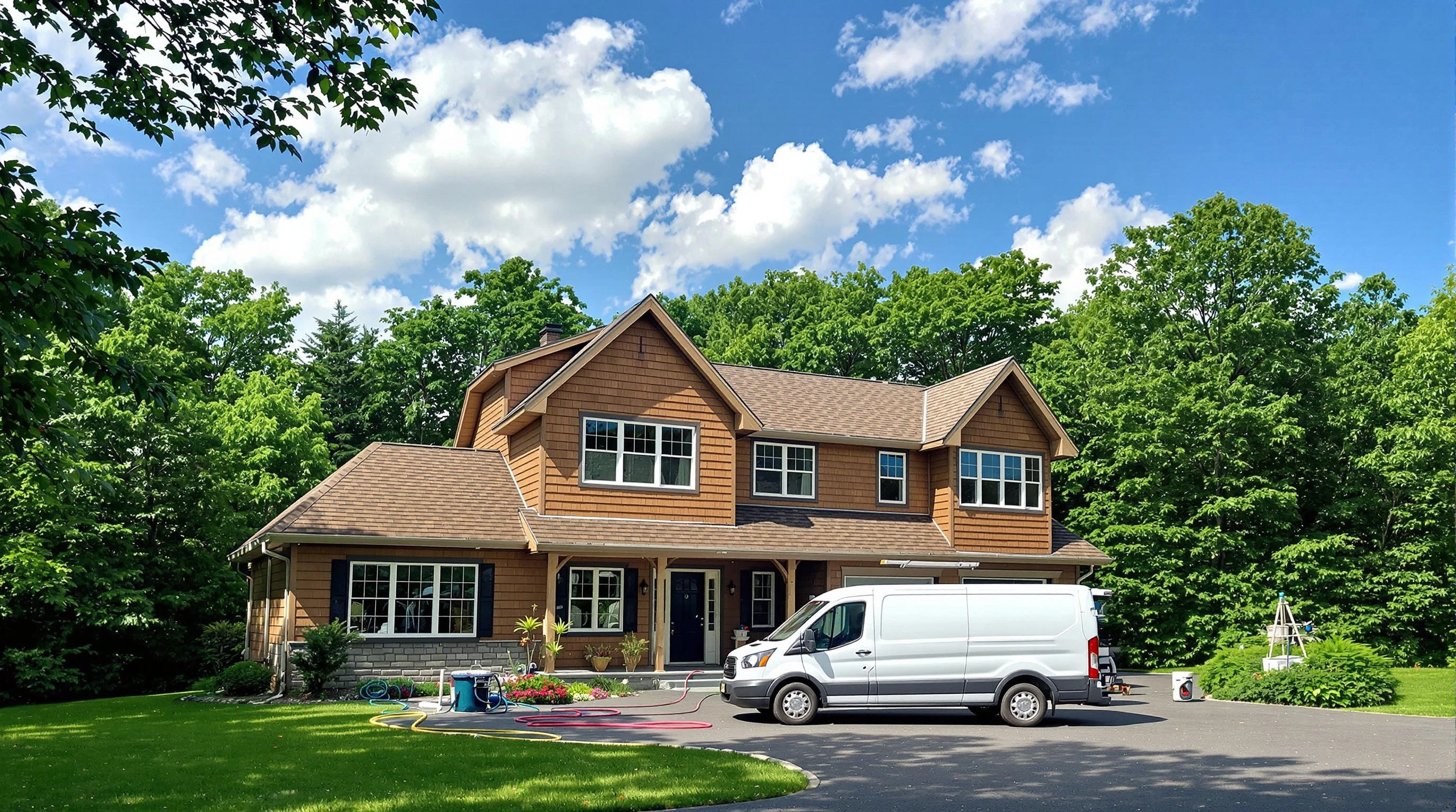 Innsbrook Air Duct Cleaning air duct cleaning crew working in Mechanicsville, VA